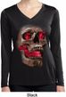 Halloween Cobra Skull Ladies Dry Wicking Long Sleeve Shirt