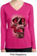 Halloween Cobra Skull Ladies Dry Wicking Long Sleeve Shirt