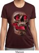 Halloween Cobra Skull Ladies Moisture Wicking Shirt