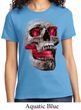 Halloween Cobra Skull Ladies Shirt