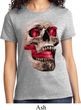 Halloween Cobra Skull Ladies Shirt