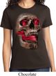 Halloween Cobra Skull Ladies Shirt