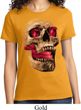 Halloween Cobra Skull Ladies Shirt