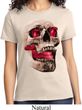 Halloween Cobra Skull Ladies Shirt