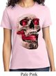 Halloween Cobra Skull Ladies Shirt