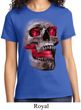 Halloween Cobra Skull Ladies Shirt
