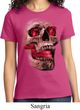 Halloween Cobra Skull Ladies Shirt