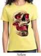 Halloween Cobra Skull Ladies Shirt