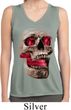 Halloween Cobra Skull Ladies Sleeveless Moisture Wicking Shirt