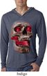 Halloween Cobra Skull Lightweight Hoodie Shirt