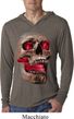 Halloween Cobra Skull Lightweight Hoodie Shirt
