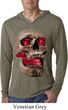 Halloween Cobra Skull Lightweight Hoodie Shirt