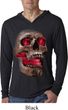 Halloween Cobra Skull Lightweight Hoodie Shirt