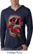 Halloween Cobra Skull Lightweight Hoodie Shirt