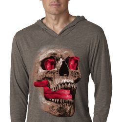 Halloween Cobra Skull Lightweight Hoodie Shirt Halloween Cobra Skull Lightweight Hoodie Shirt