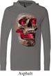 Halloween Cobra Skull Lightweight Hoodie Tee