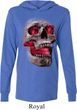 Halloween Cobra Skull Lightweight Hoodie Tee