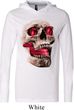 Halloween Cobra Skull Lightweight Hoodie Tee