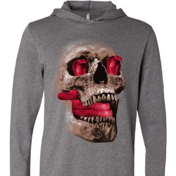 Halloween Cobra Skull Lightweight Hoodie Tee Halloween Cobra Skull Lightweight Hoodie Tee