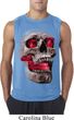 Halloween Cobra Skull Mens Sleeveless Shirt