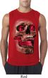 Halloween Cobra Skull Mens Sleeveless Shirt