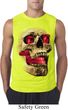 Halloween Cobra Skull Mens Sleeveless Shirt