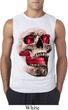 Halloween Cobra Skull Mens Sleeveless Shirt