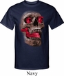 Halloween Cobra Skull Mens Tall Shirt