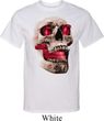 Halloween Cobra Skull Mens Tall Shirt
