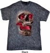 Halloween Cobra Skull Mineral Tie Dye Shirt