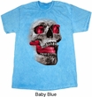 Halloween Cobra Skull Mineral Tie Dye Shirt