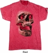 Halloween Cobra Skull Mineral Tie Dye Shirt