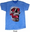 Halloween Cobra Skull Mineral Tie Dye Shirt