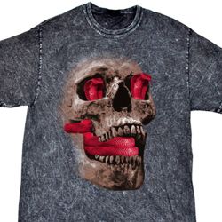 Halloween Cobra Skull Mineral Tie Dye Shirt Halloween Cobra Skull Mineral Tie Dye Shirt