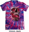 Halloween Cobra Skull Patriotic Tie Dye Shirt