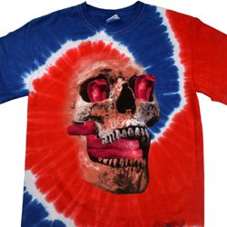 Halloween Cobra Skull Patriotic Tie Dye Shirt Halloween Cobra Skull Patriotic Tie Dye Shirt