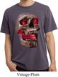 Halloween Cobra Skull Pigment Dyed Shirt