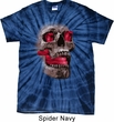 Halloween Cobra Skull Spider Tie Dye Shirt