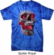 Halloween Cobra Skull Spider Tie Dye Shirt