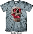 Halloween Cobra Skull Spider Tie Dye Shirt