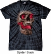 Halloween Cobra Skull Spider Tie Dye Shirt