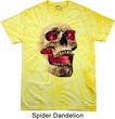 Halloween Cobra Skull Spider Tie Dye Shirt