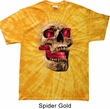 Halloween Cobra Skull Spider Tie Dye Shirt