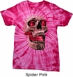 Halloween Cobra Skull Spider Tie Dye Shirt