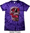 Halloween Cobra Skull Spider Tie Dye Shirt