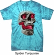 Halloween Cobra Skull Spider Tie Dye Shirt
