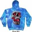 Halloween Cobra Skull Tie Dye Hoodie