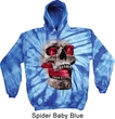 Halloween Cobra Skull Tie Dye Hoodie