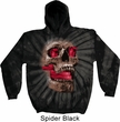 Halloween Cobra Skull Tie Dye Hoodie