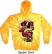 Halloween Cobra Skull Tie Dye Hoodie